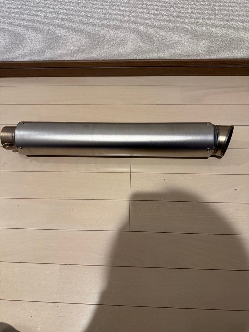 ソリッドステン　ストレート　ロングサイレンサー　60.5 汎用　バンド付き