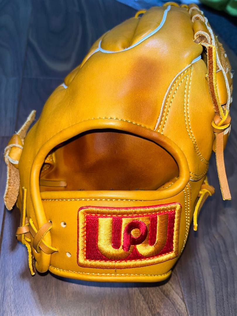 <軟式投手・内野用グラブ/使用僅少> ワールドペガサス 桑田真澄モデル