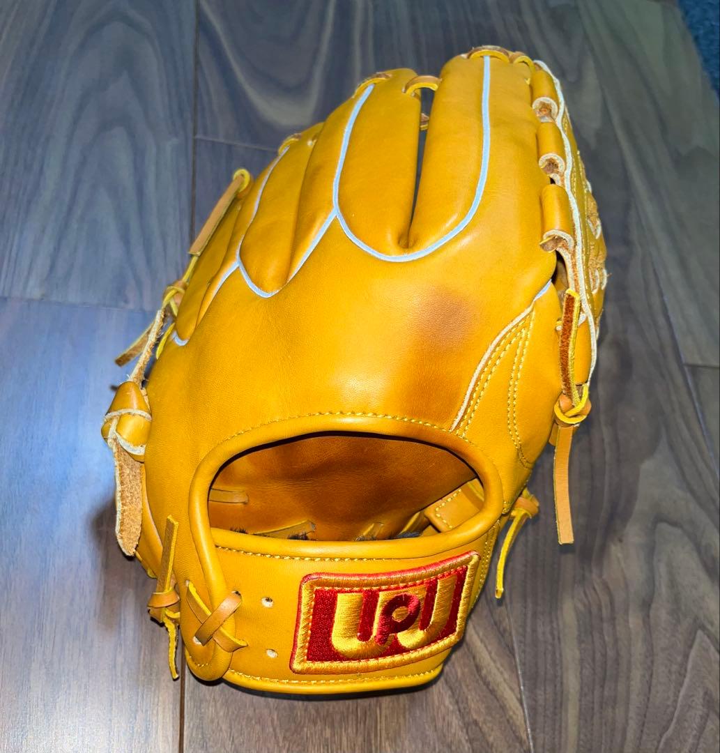 <軟式投手・内野用グラブ/使用僅少> ワールドペガサス 桑田真澄モデル