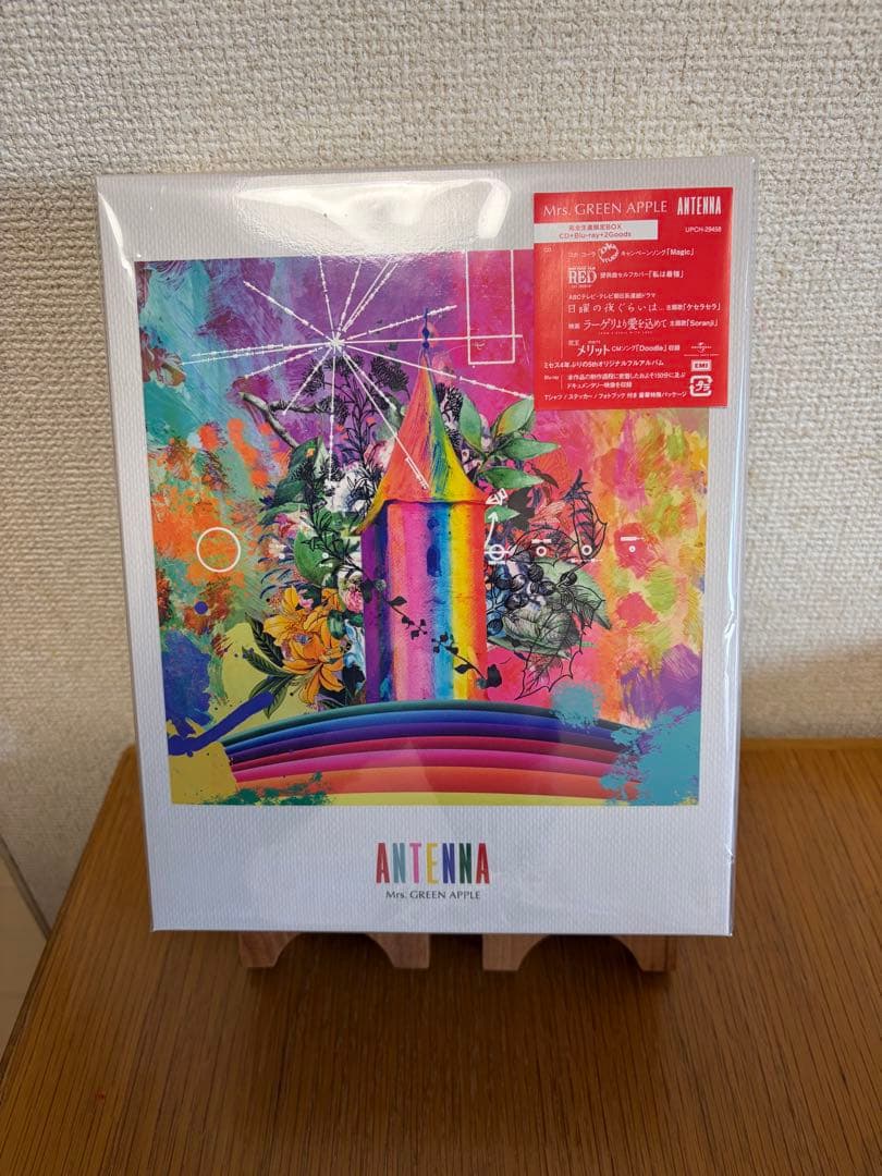 Mrs. GREEN APPLE Antenna 初回限定盤　アンテナ　ミセス