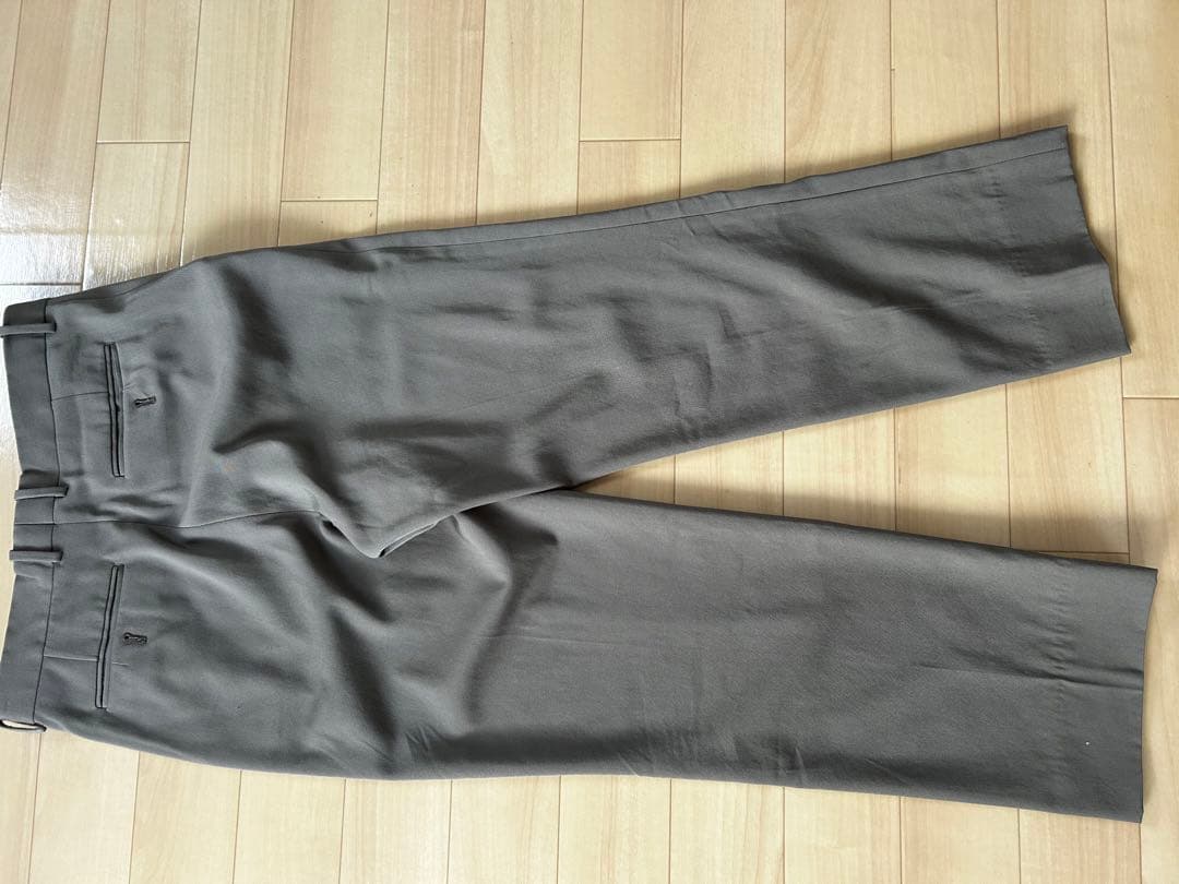 パンツ AURALEE wool max gabardine slacks