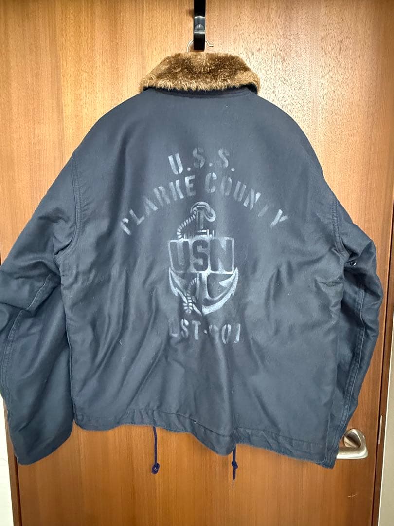 希少　ヒューストン HOUSTON N1デッキジャケット ミリタリー