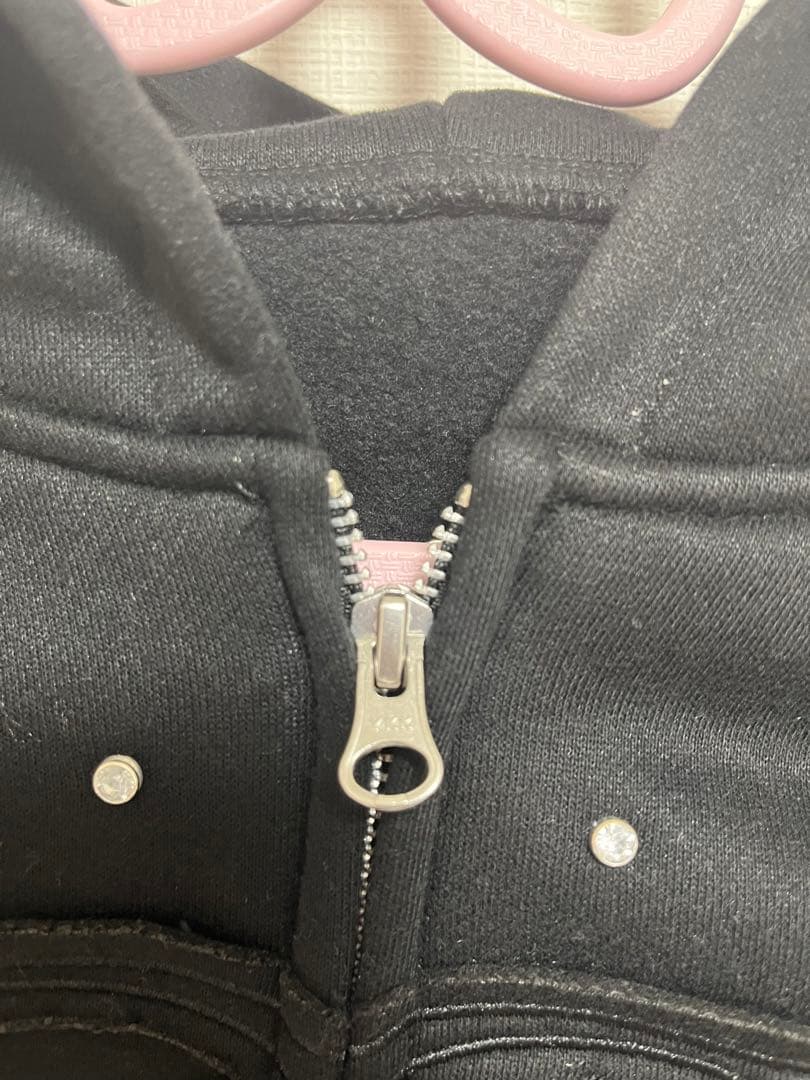 ダーリッチDarich DDロゴビジュージップパーカー　ブラックF 新品