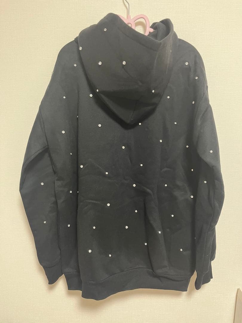 ダーリッチDarich DDロゴビジュージップパーカー　ブラックF 新品