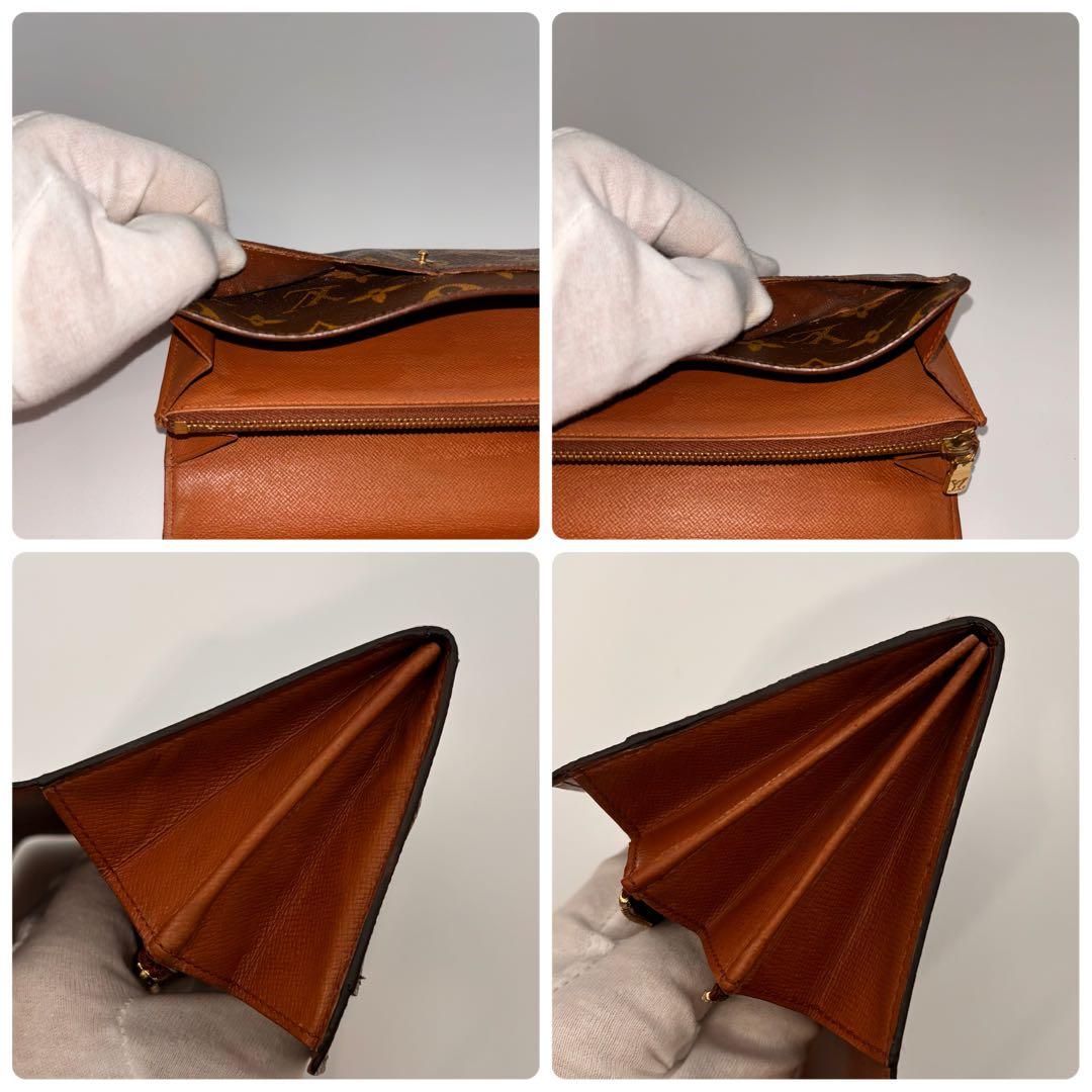✨鑑定済み✨ルイヴィトン✨モノグラム✨長財布 ポルトフォイユサラ