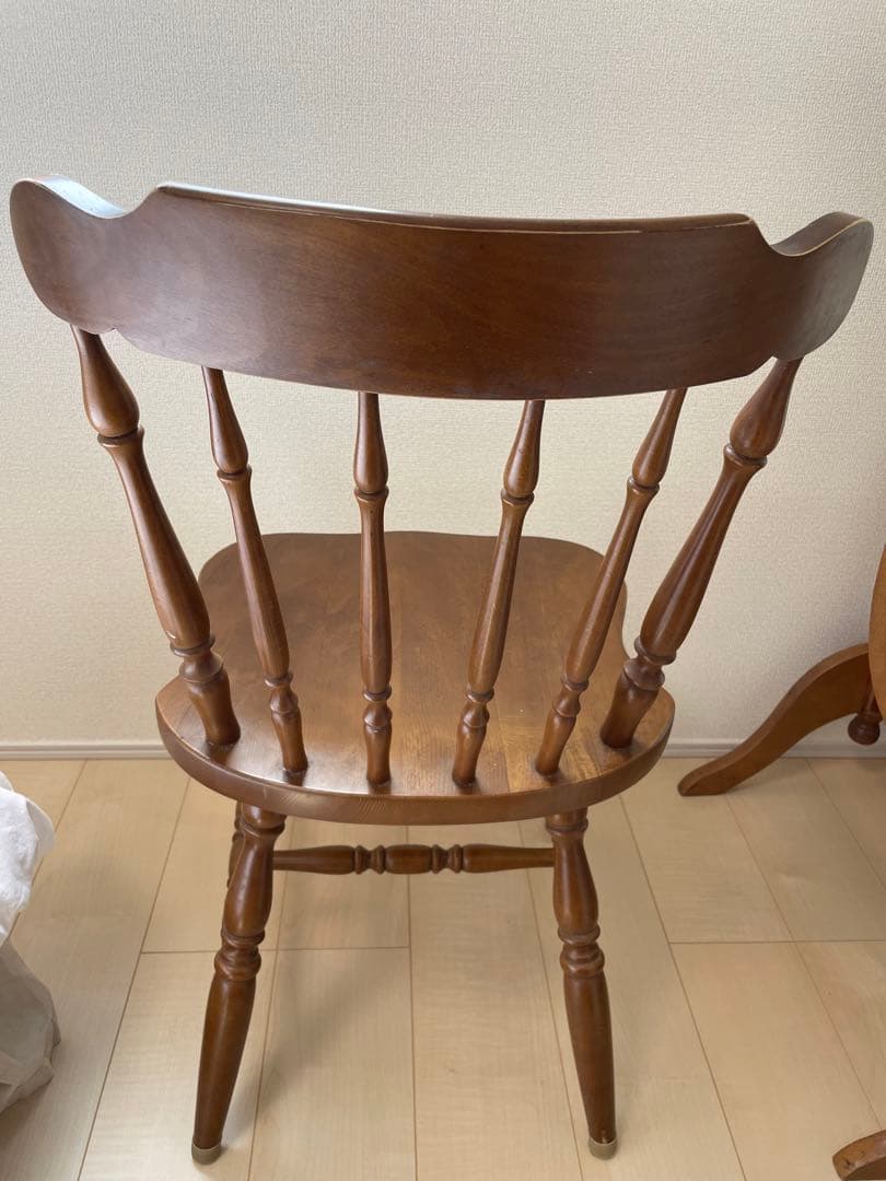 【2脚】ダイニング チェア ウィンザーチェア