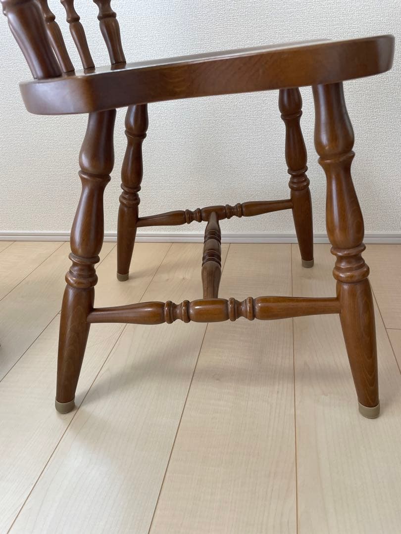 【2脚】ダイニング チェア ウィンザーチェア