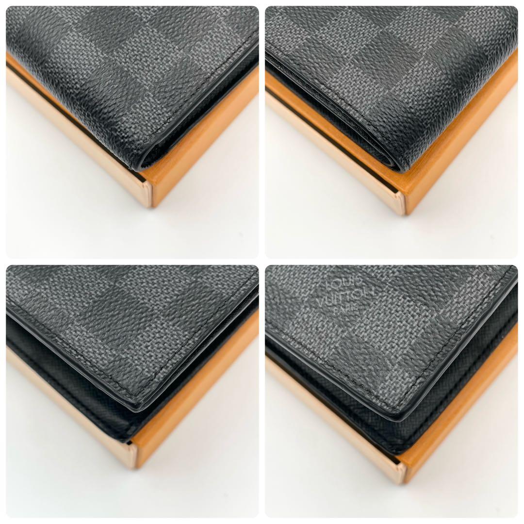 RFID/美品★ルイヴィトン　ダミエグラフィット　ポルトフォイユ・マルコ