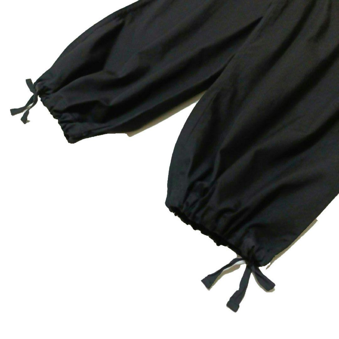 新品　アングリッド　ミリタリールーズサロペット　オーバーオール　ゆったり　黒