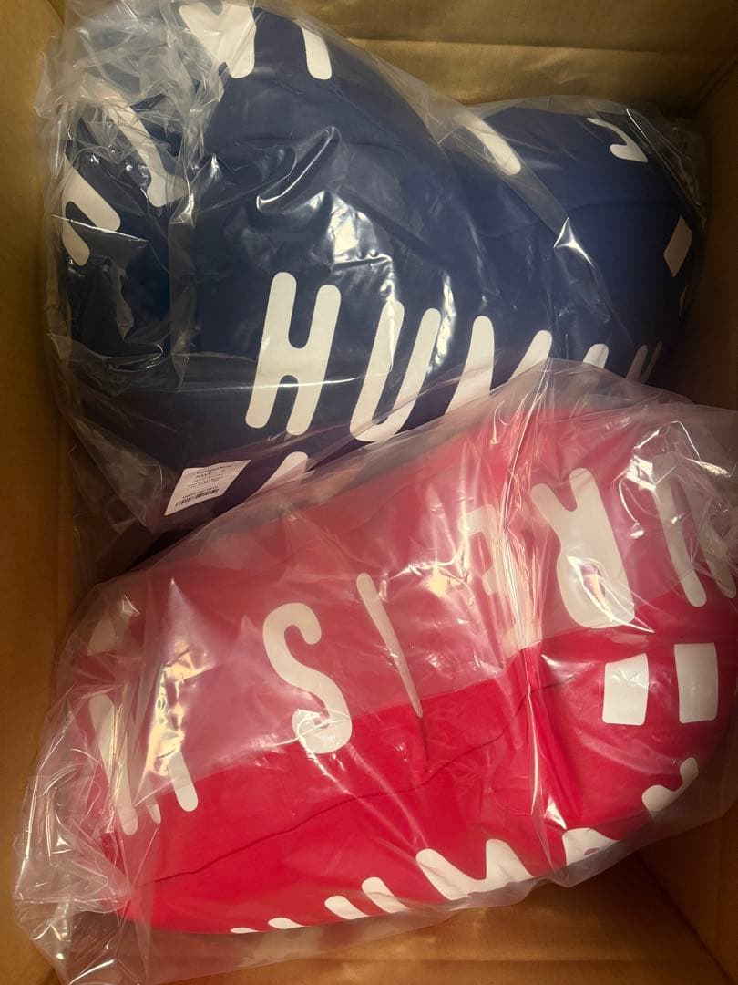 2セット HUMAN MADE ヒューマンメイド Red navy クッション