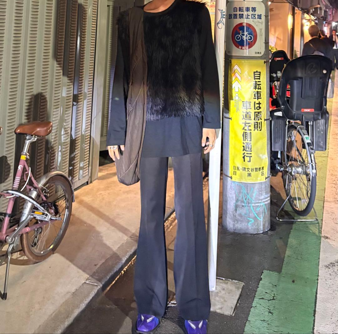 (完売品)Shikitari MEGA FLARE SLACKS L