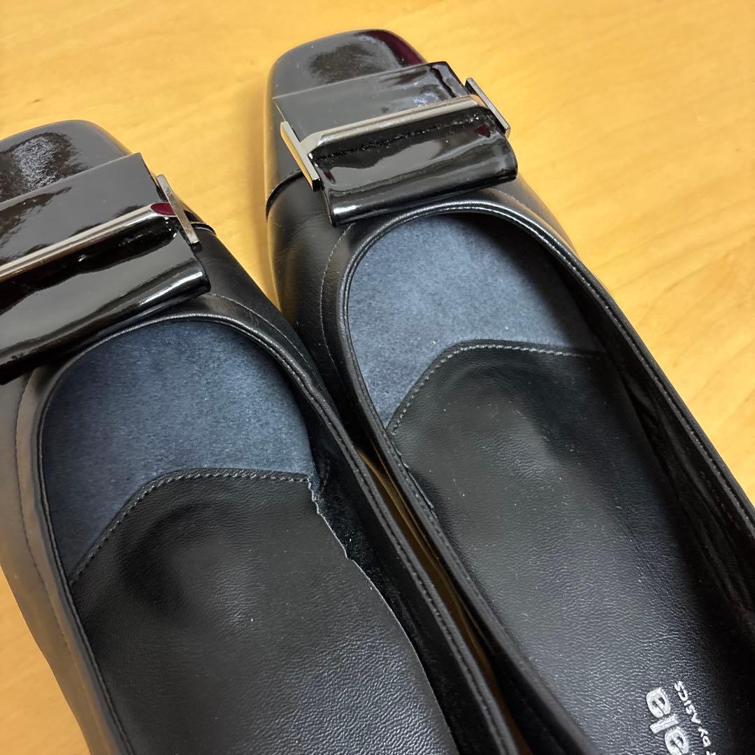 pedala ぺダラ　アシックス　コンフォートシューズ　黒　23.5cm 未使用