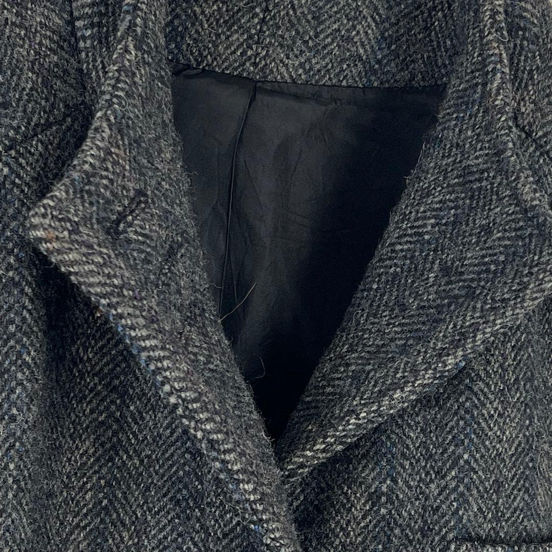 Fayy様USA製ヴィンテージヘリンボーンロングコートProjections