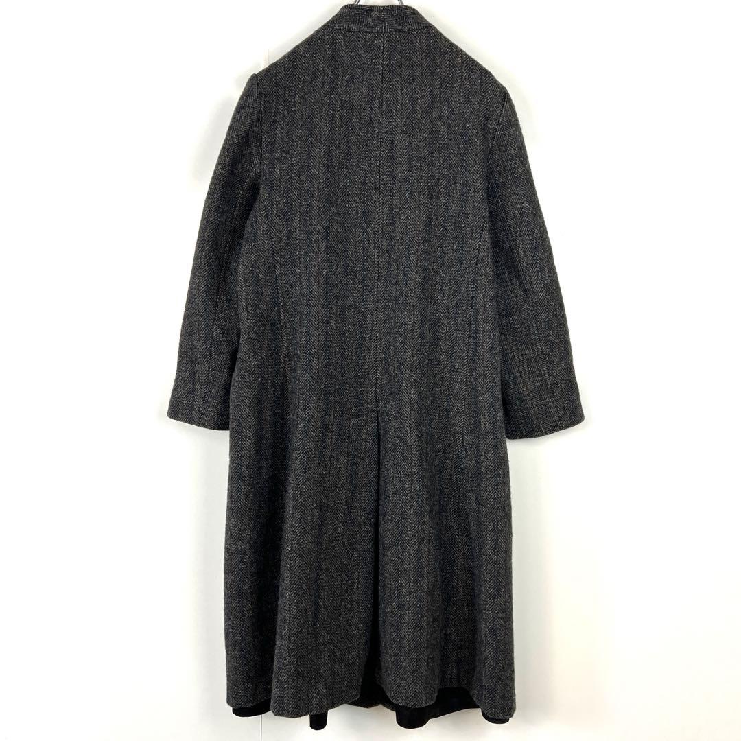 Fayy様USA製ヴィンテージヘリンボーンロングコートProjections