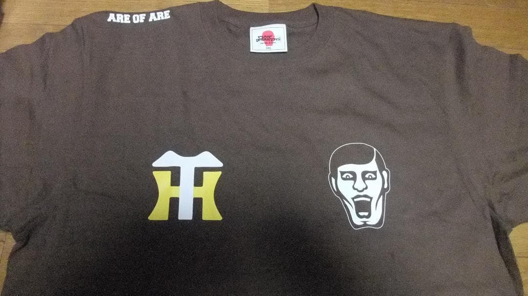 パンクドランカーズ XXL 阪神タイガース 優勝記念 未使用 Tシャツ 茶