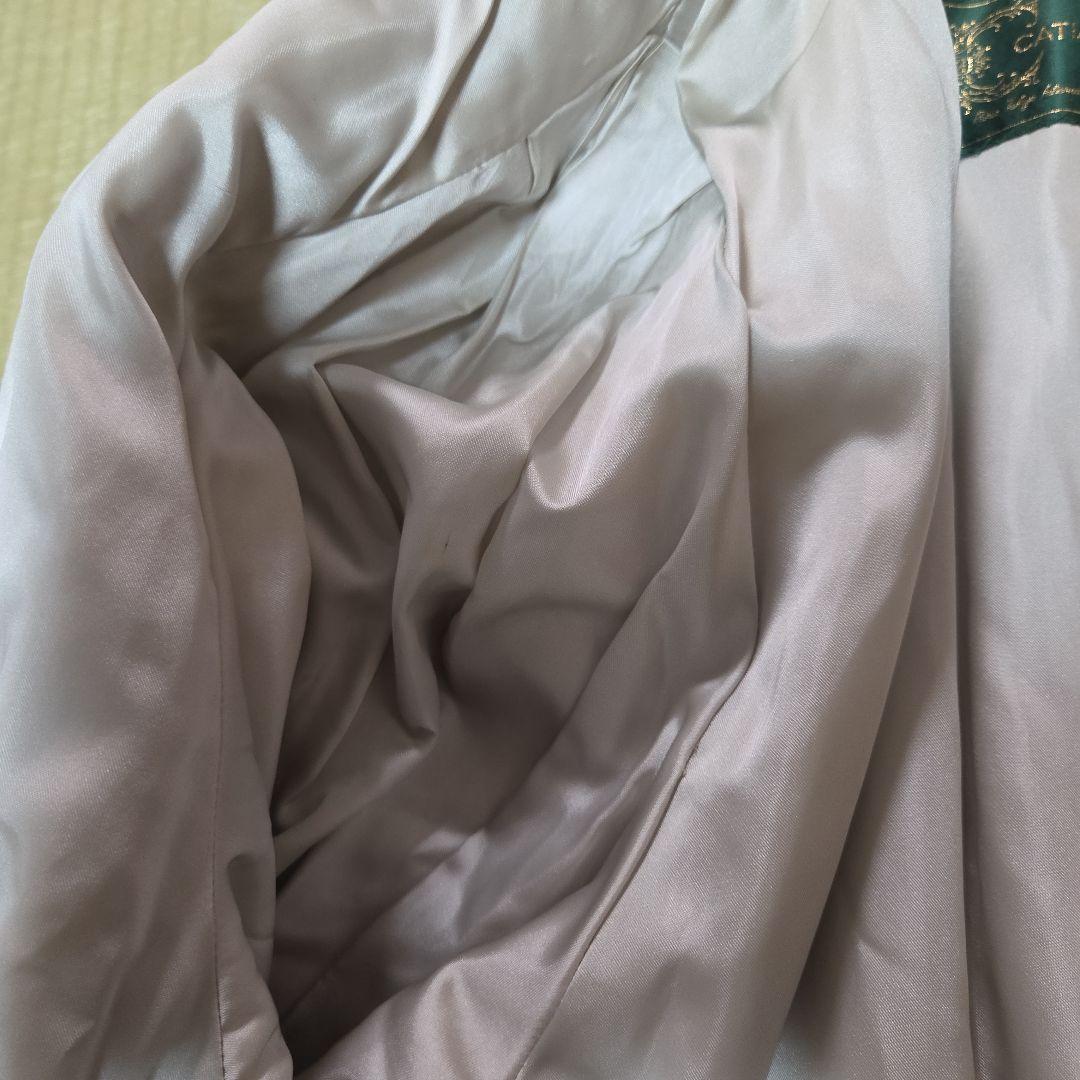 ミンク グレージュ系 サファイアミンク 袖絞 ボタン有り フリーサイズ