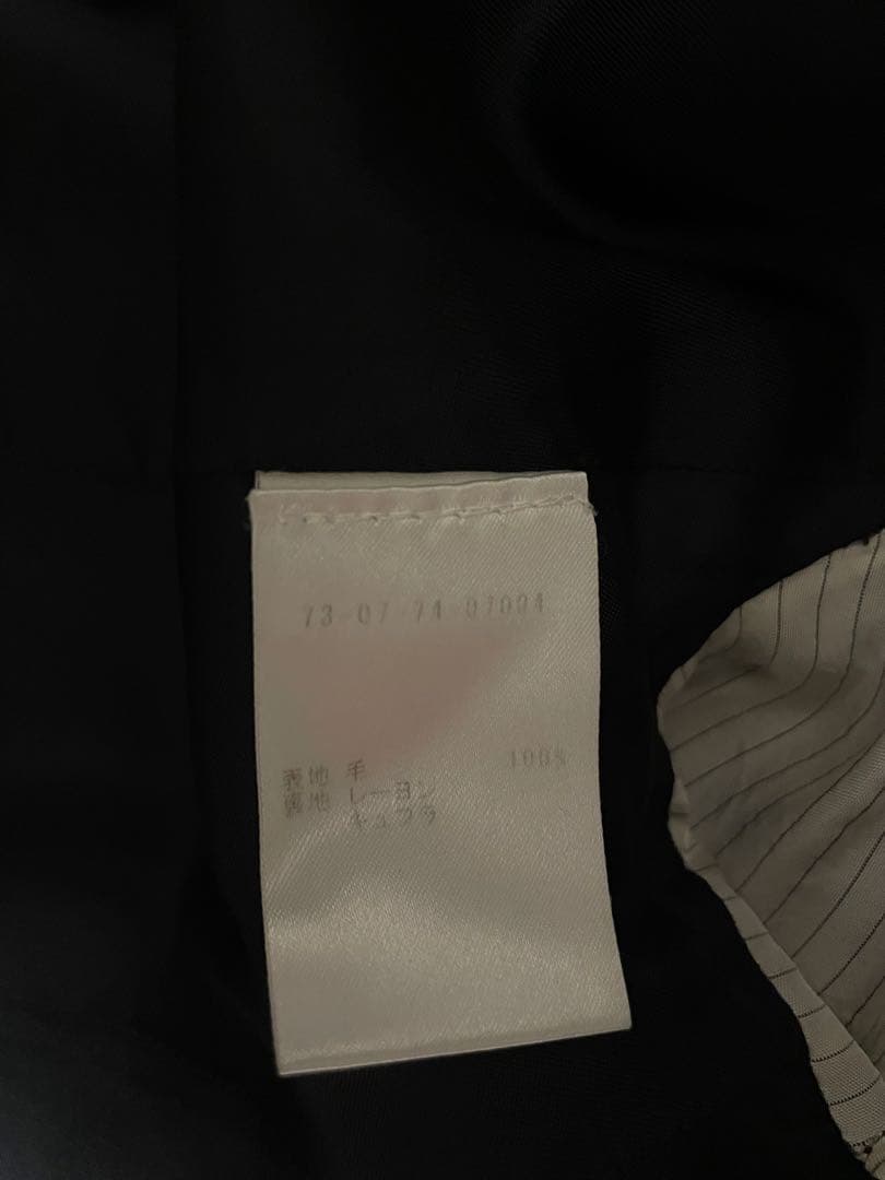 dries van noten ダブルジャケット　紺ブレ　ネイビー