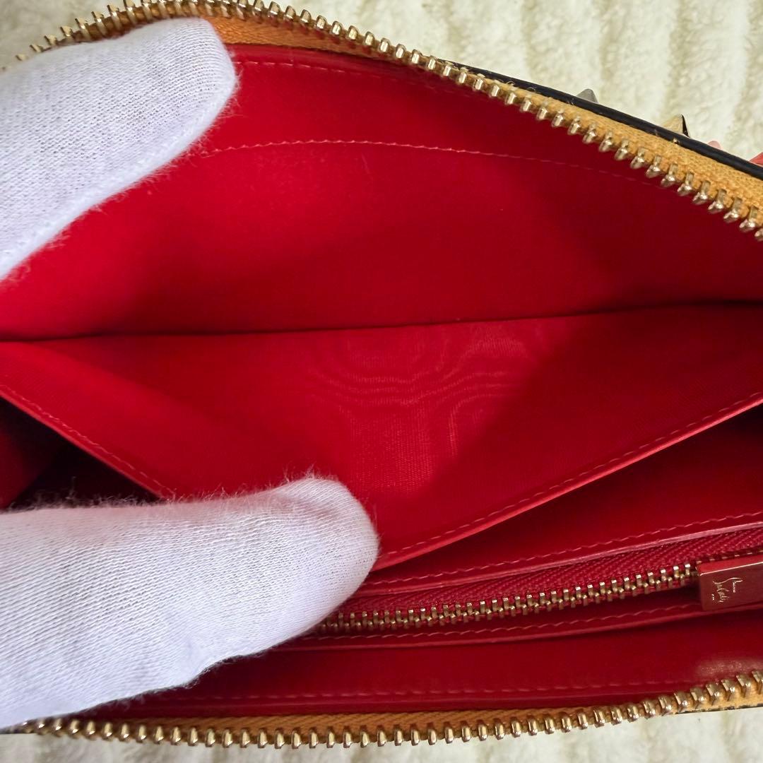 ✨️美品✨️ルブタン 長財布 パネトーネ ラウンドジップ マルチカラー レザー