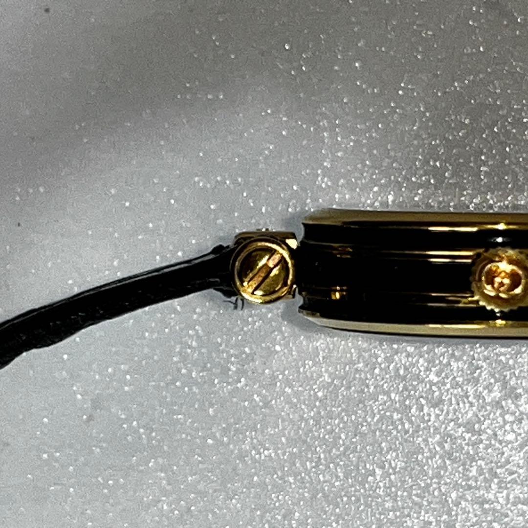 サナさん専用GUCCI グッチ腕時計 シェリーライン ブラック×ゴールド稼働品