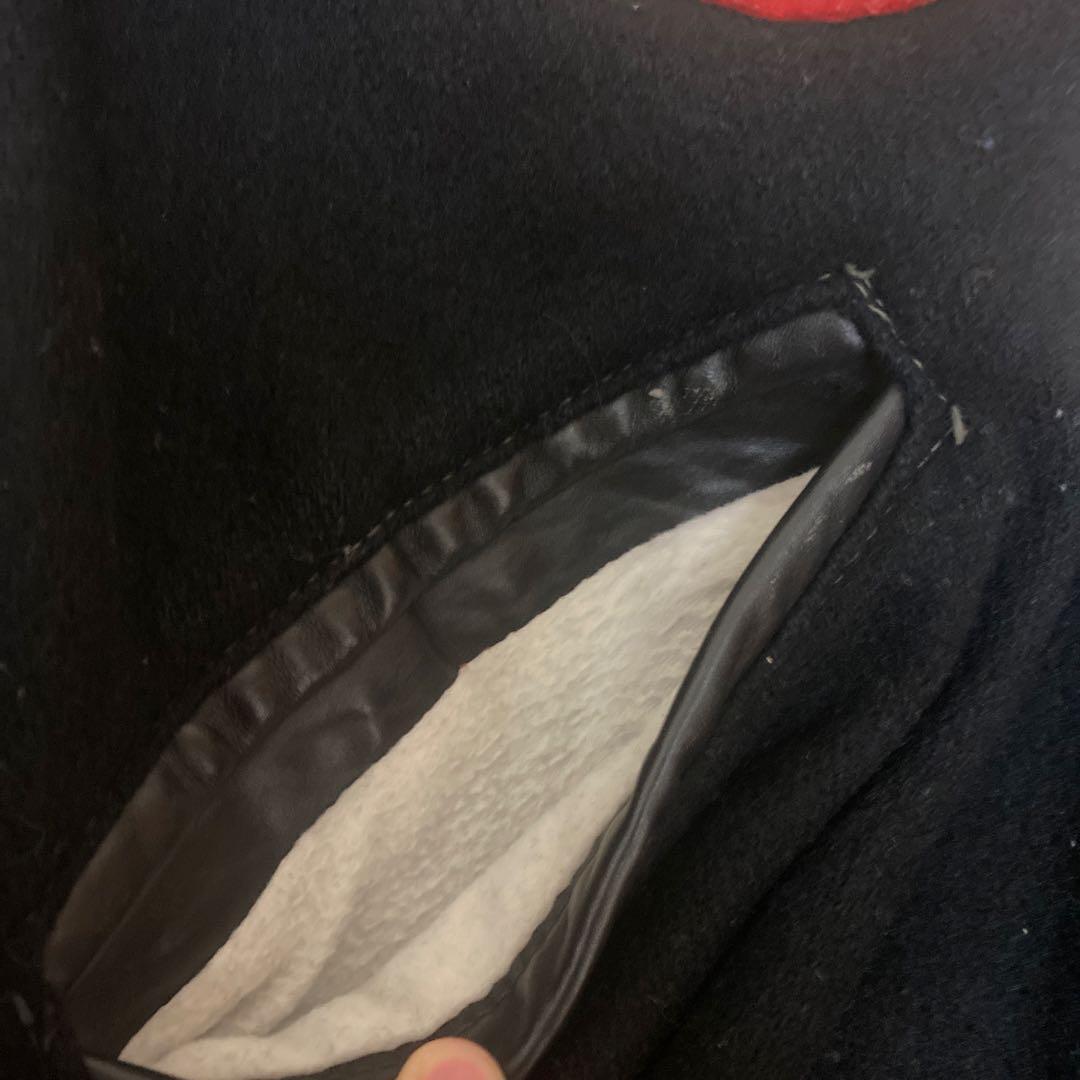 h*7様 DELONG デロング　80s スタジャン　ブラック　最終値下げ