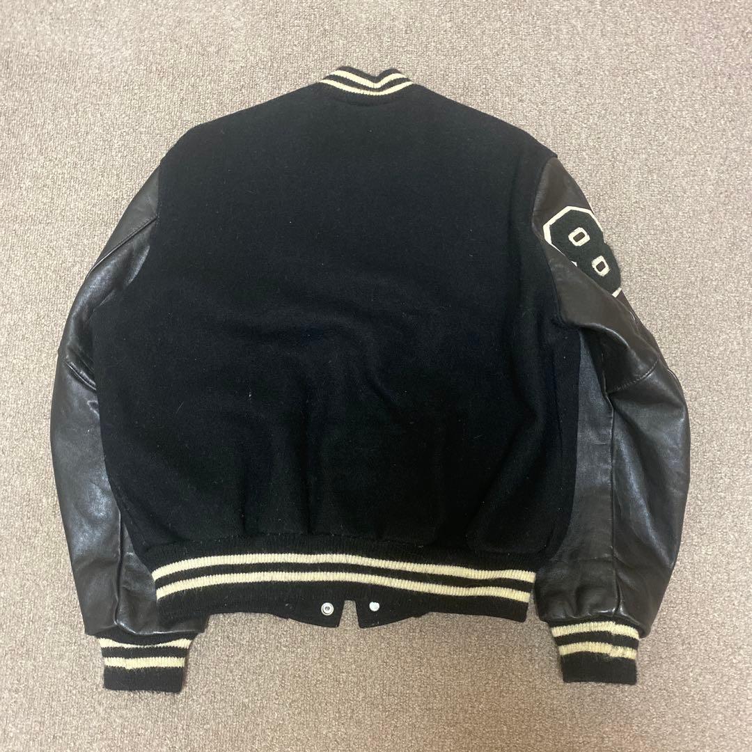 h*7様 DELONG デロング　80s スタジャン　ブラック　最終値下げ