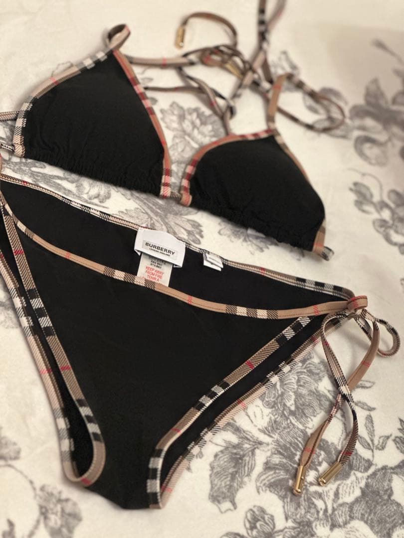 Burberry ブラック セパレート水着 S