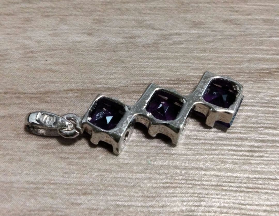 デザイン アメジスト ペンダント