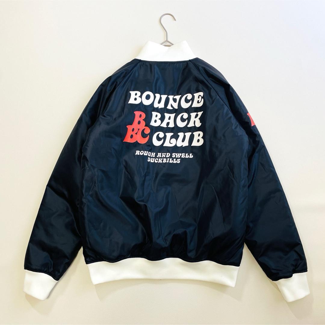 6638 ラフアンドスウェル　ジップアップジャケット　蓄熱　ロゴプリント