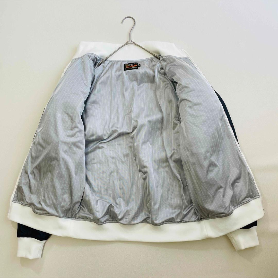 6638 ラフアンドスウェル　ジップアップジャケット　蓄熱　ロゴプリント