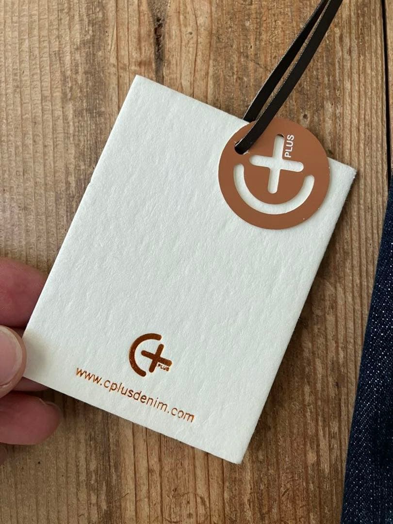 C+ CPLUS シープラス デニムスラックス 32 新品未使用 イタリア製