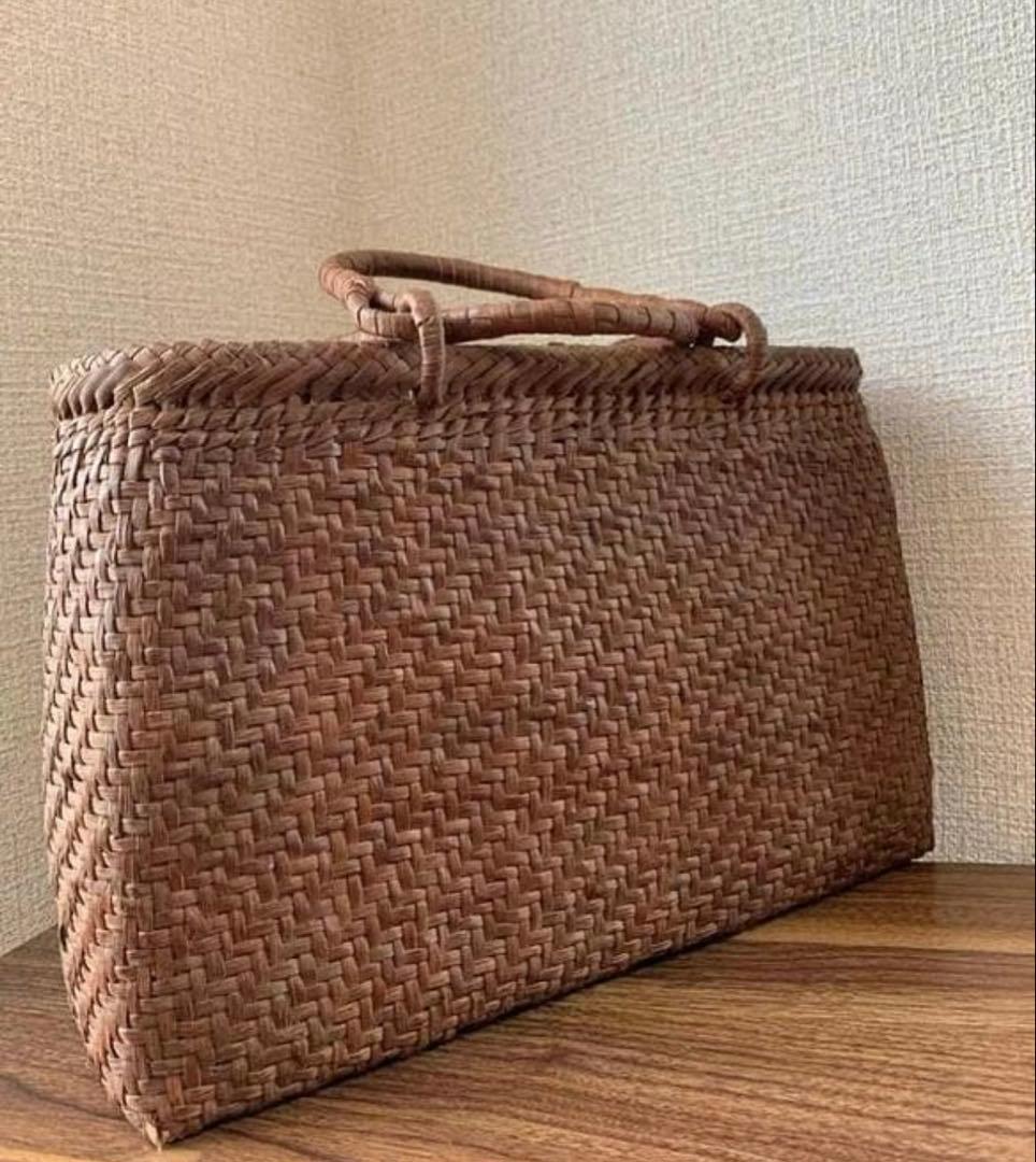 【れい】山葡萄籠バッグ