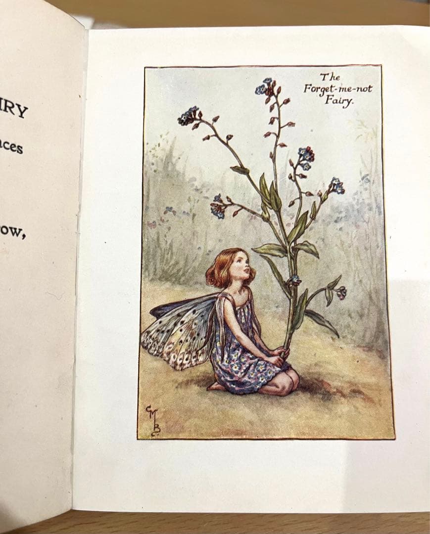 No.261 希少 古書 洋書 絵本 花の妖精    フラワー フェアリーズ