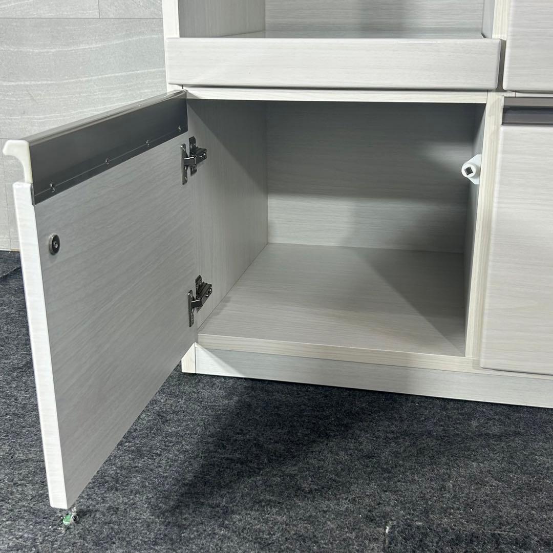 三幸ジャパン 食器棚 HYUI-120 キッチンボード シンプル d4493