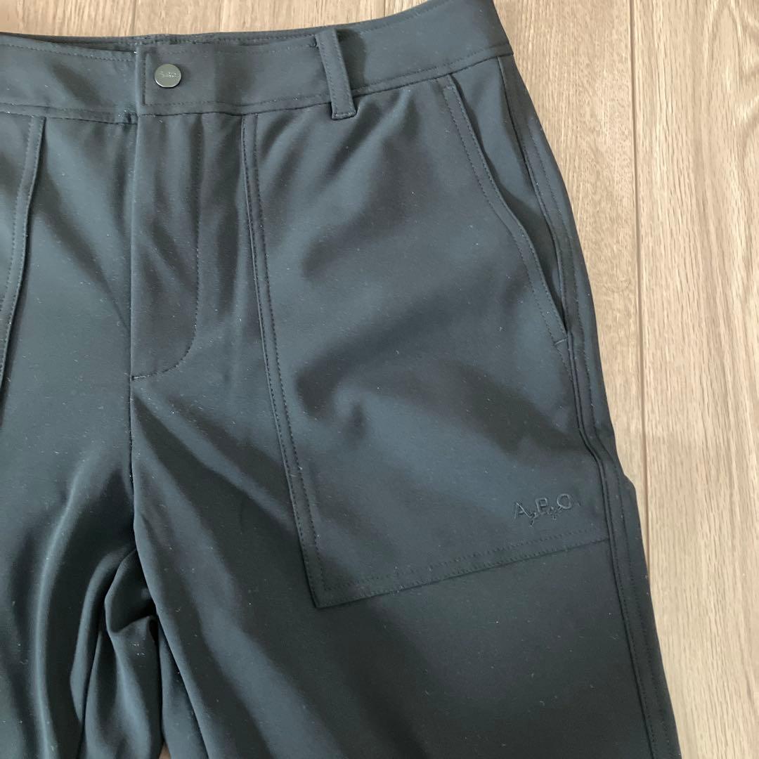 A.P.C. GOLF ブラック スタンダードパンツ