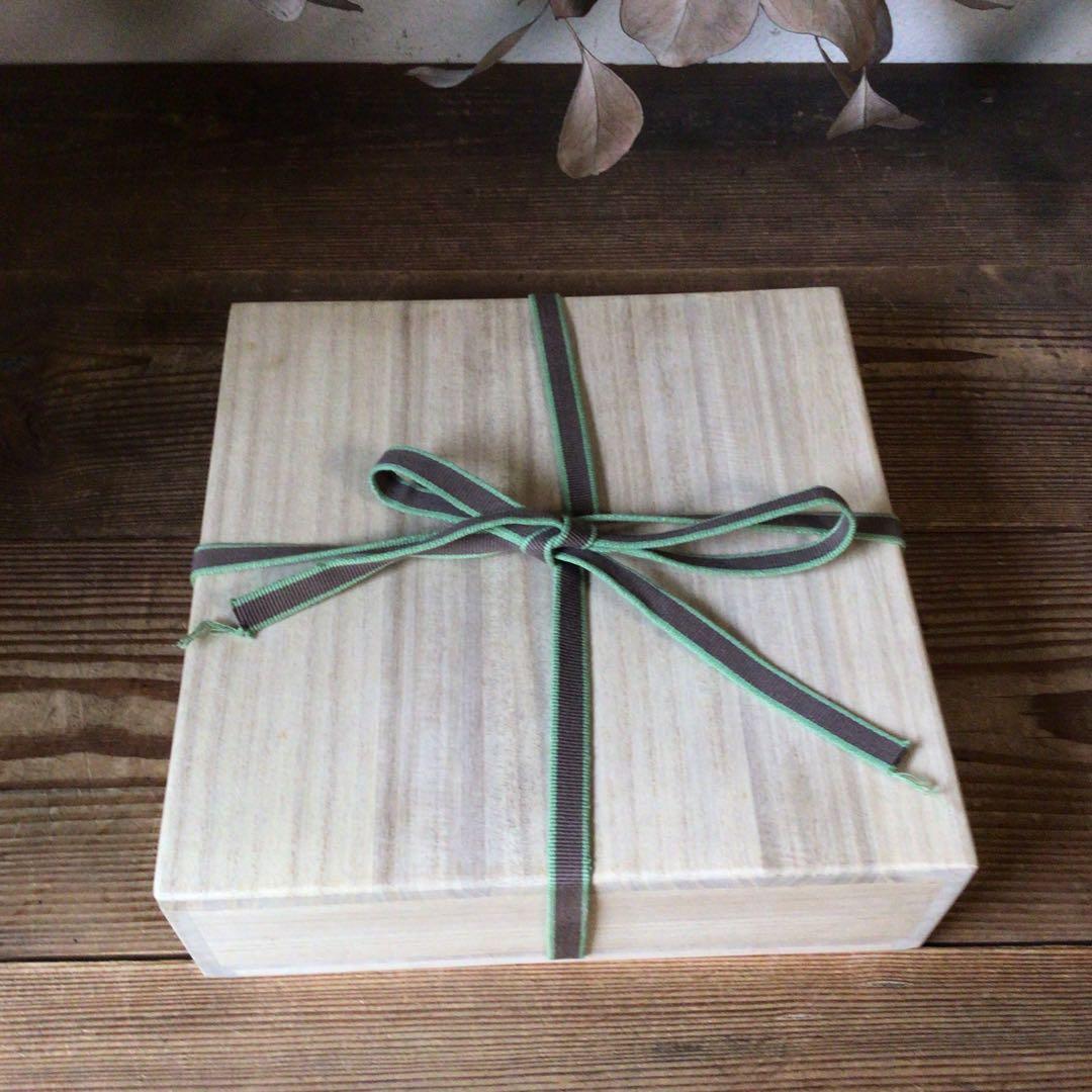 No4975 布志名焼　船木伸児　緑釉丸皿　共箱/栞付　島根県　民藝　送料無料