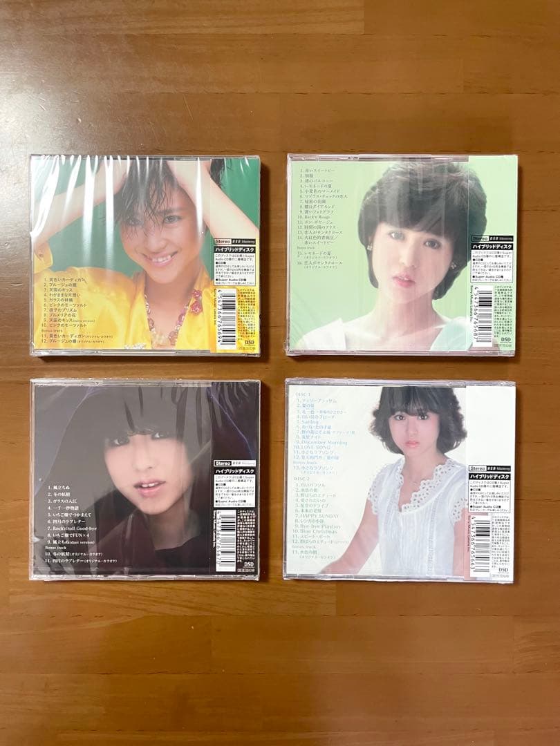 ステッカー付き 松田聖子 Composer Series 未開封 CD4枚