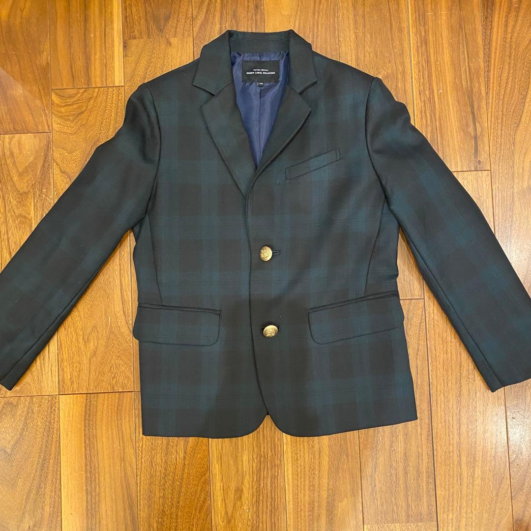 グリーンレーベルリラクシング　フォーマル　スーツ ベスト パンツ シャツ タイ