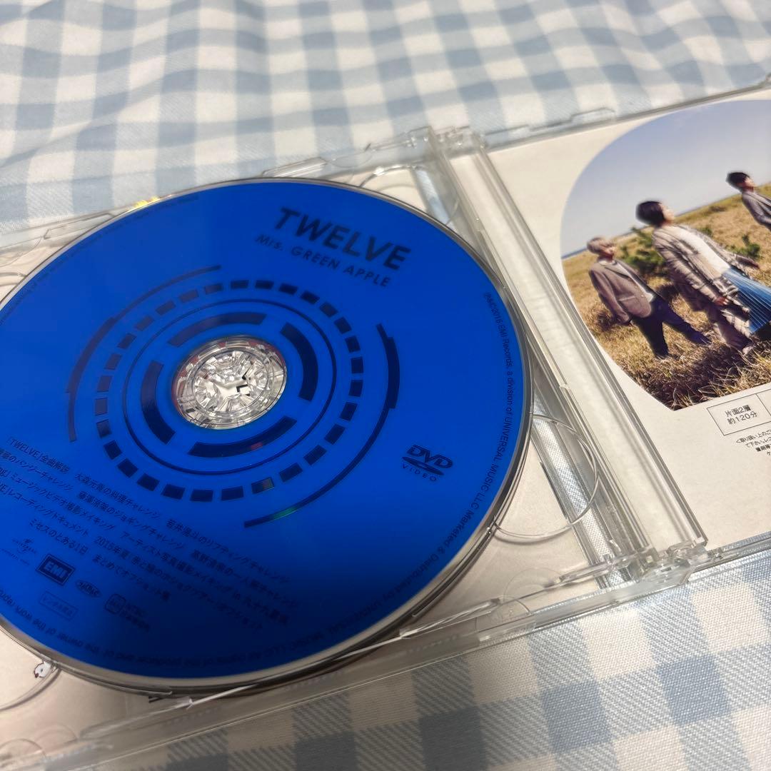 【正規品・帯付き】Mrs. GREEN APPLE TWELVE 初回限定盤