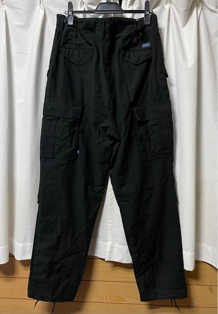descendant D-65M カーゴパンツ ブラック