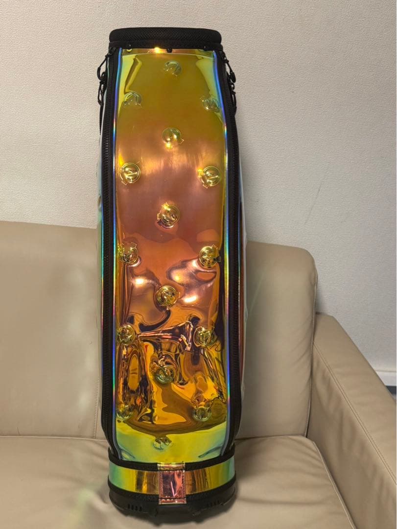 【送料込み】激レア非売品　ホンマ　スケルトンキャディバッグ 希少