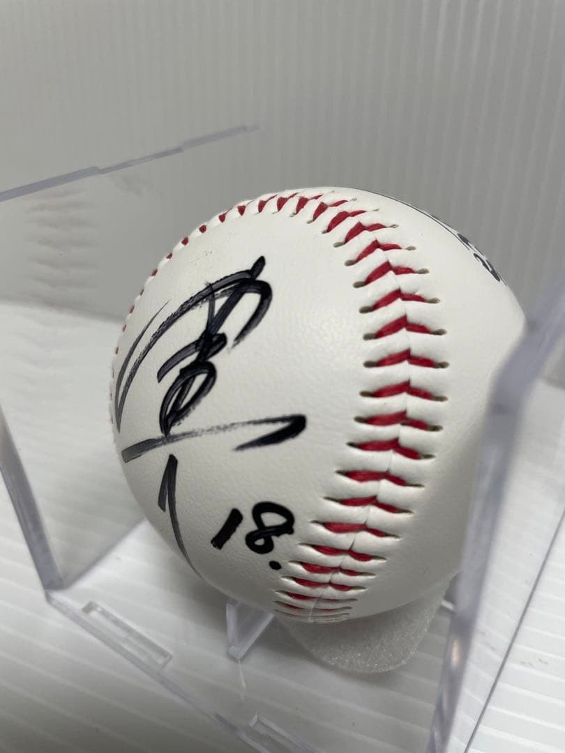 山本由伸　直筆サインボール　バッファローズ