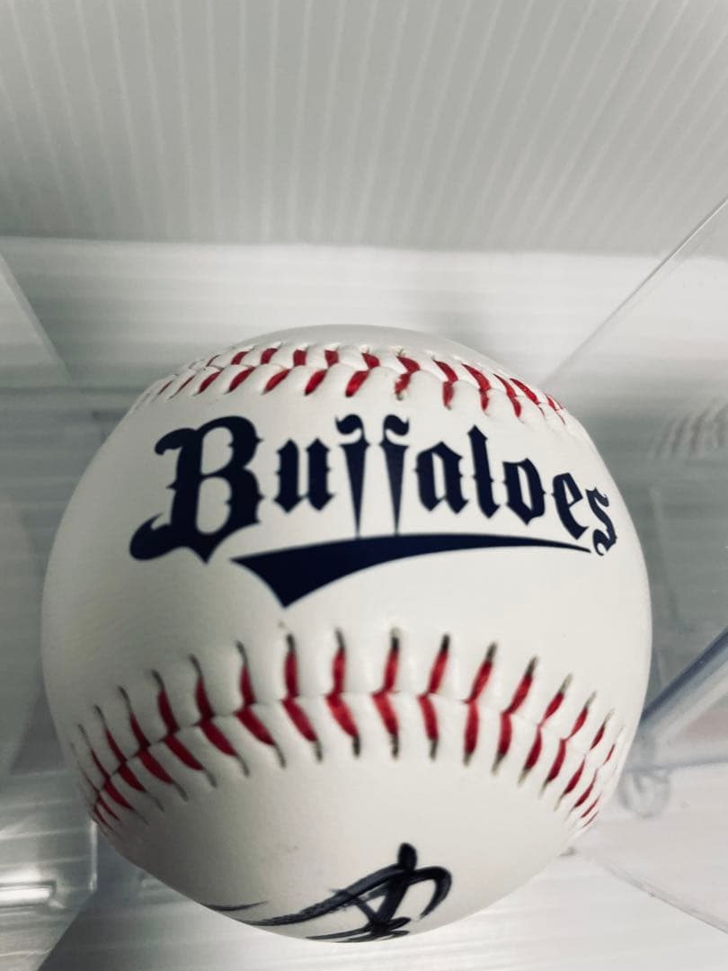 山本由伸　直筆サインボール　バッファローズ