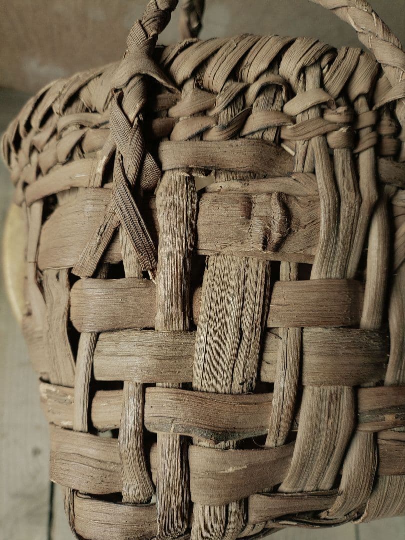 コ*ネ様 信州安曇野の山葡萄かごバック。里山手仕事