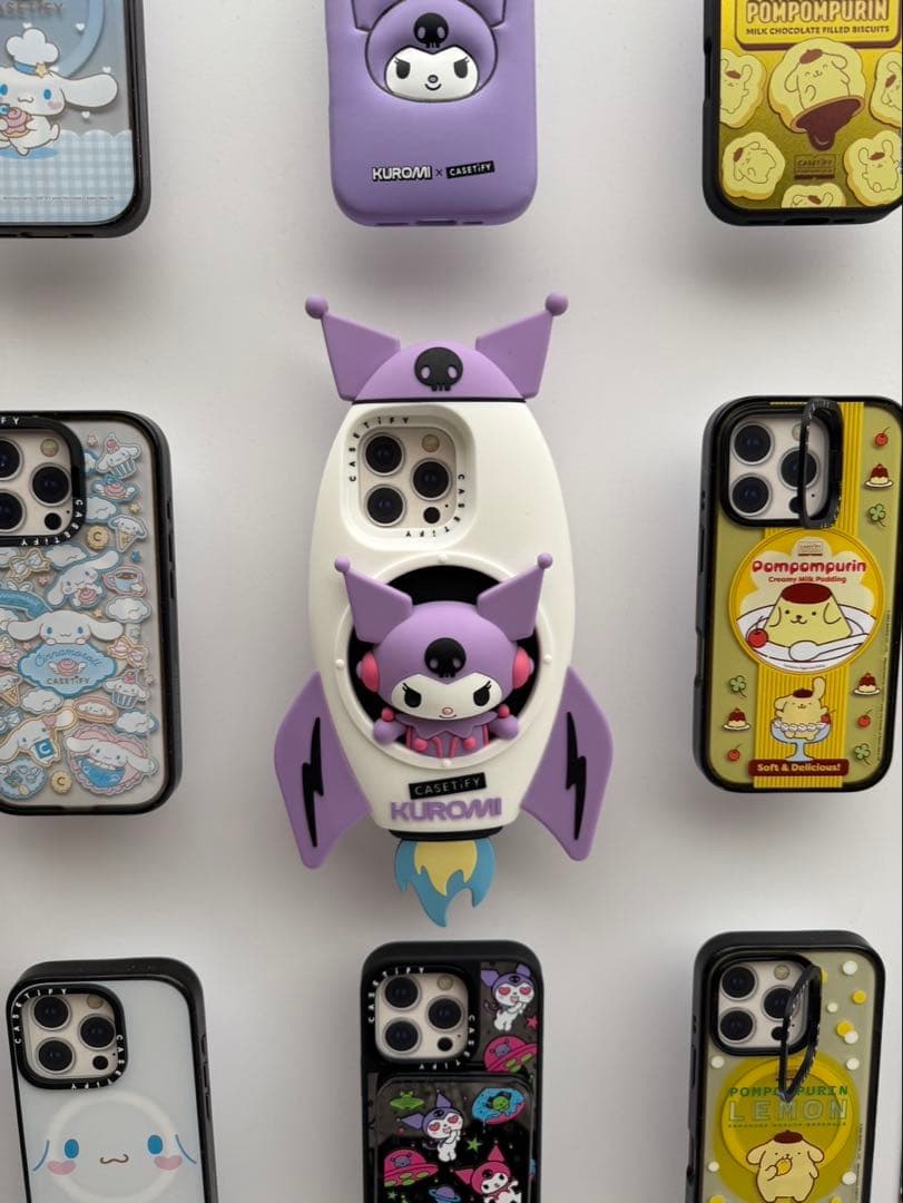 CASETiFY KUROMI ロケット型iPhone16proケース