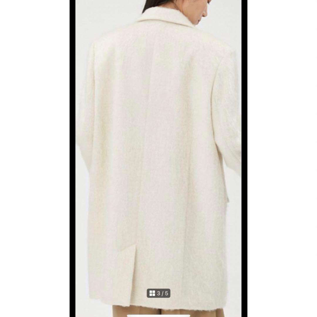 【新品未使用】FRAY I.D / テーラードシャギーショートコート