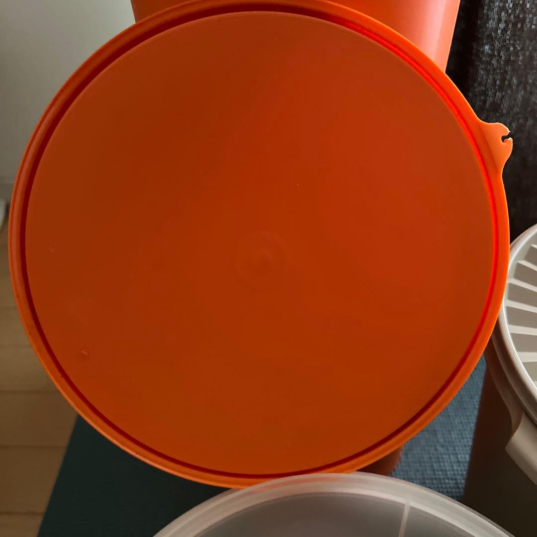 中古　タッパーウエア　マキシクイーンデコレーター