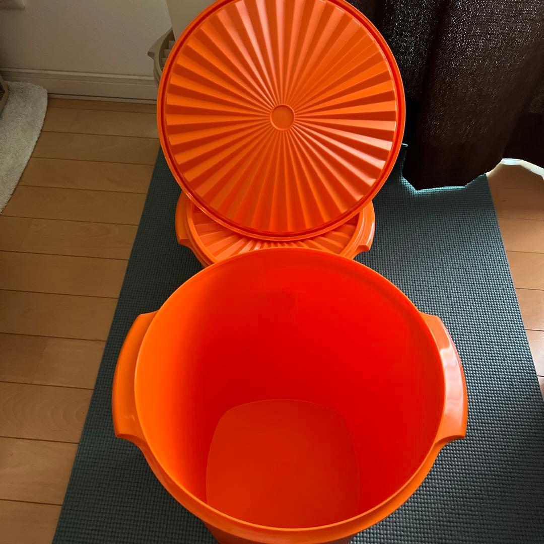 中古　タッパーウエア　マキシクイーンデコレーター