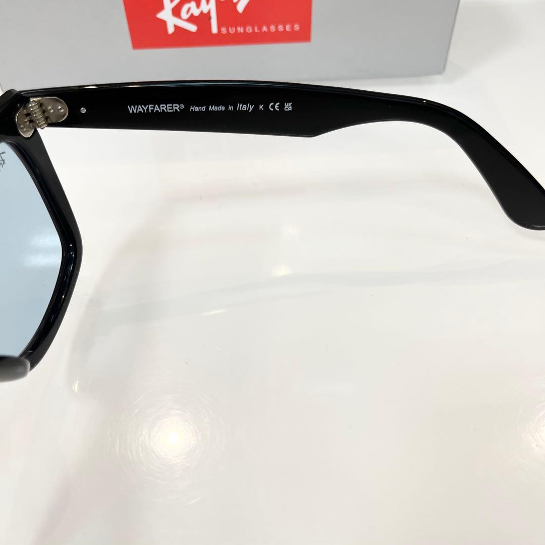 新品正規！ライトブルーレンズ　RayBanレイバンRB2140F901/64