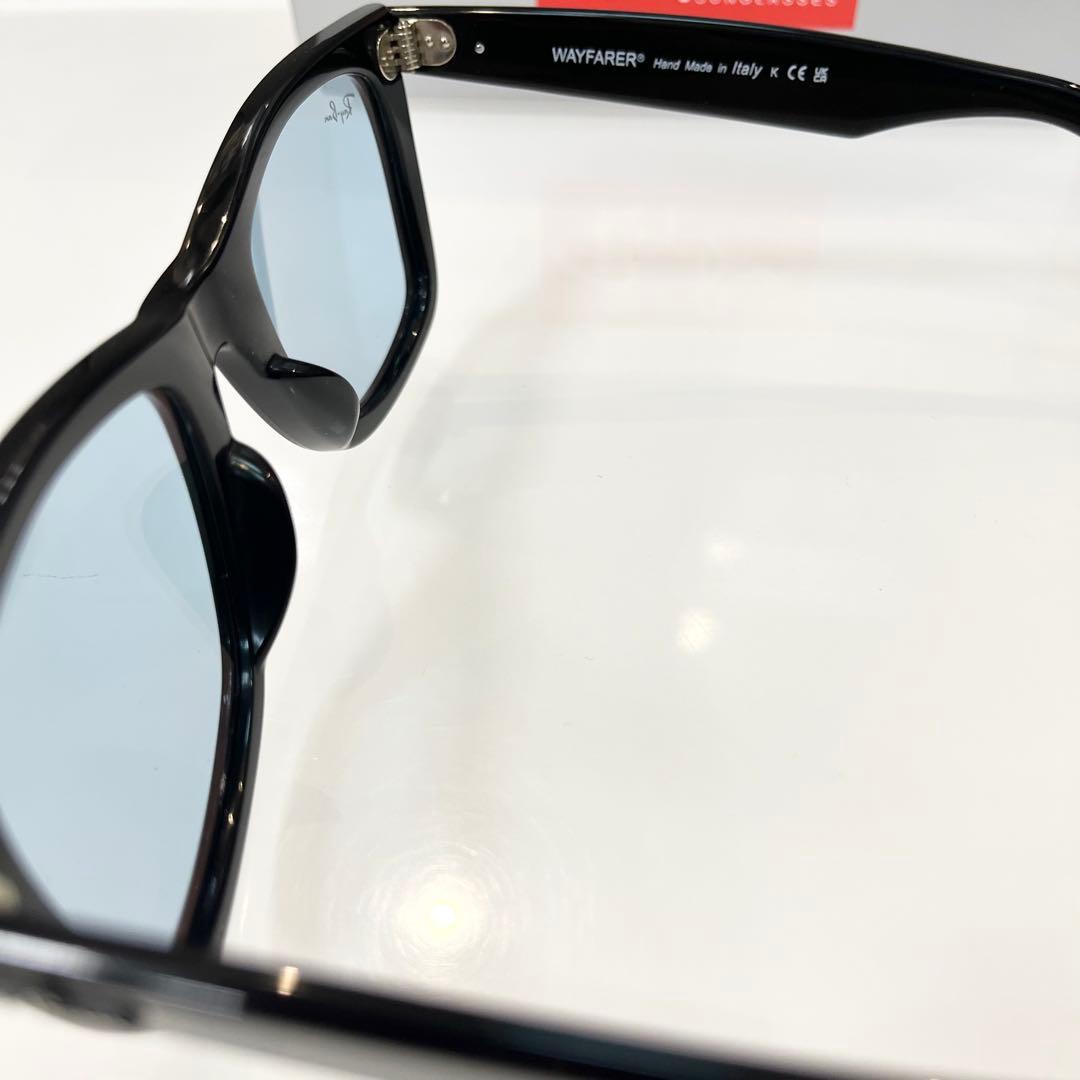新品正規！ライトブルーレンズ　RayBanレイバンRB2140F901/64
