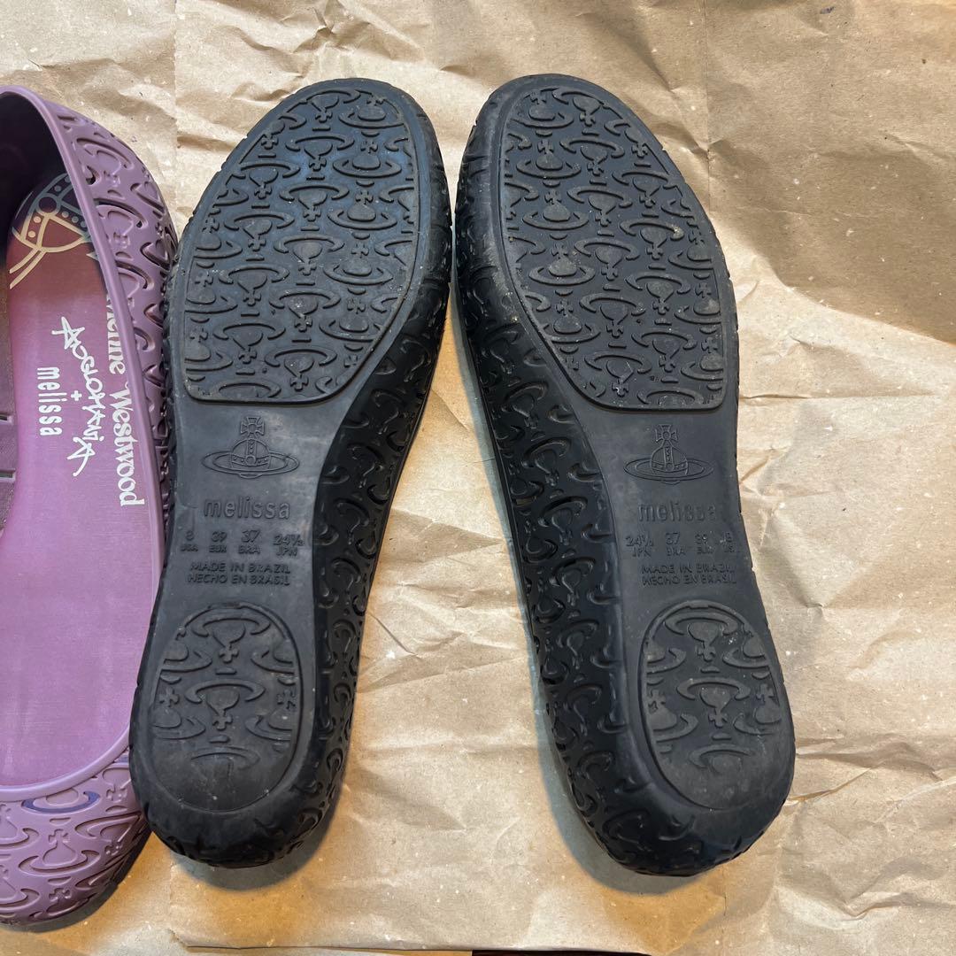 Vivienne Westwood Melissa フラットシューズ 2色セット